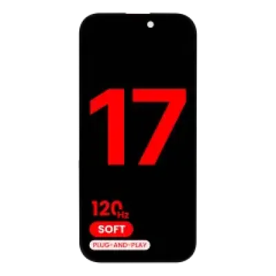 Display Assembly iPhone 17 Diagnostic (Aftermarket Plus: Soft 3.0) (120HZ)