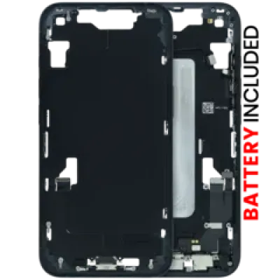 Back Housing With Battery Compatible For iPhone 17e (Genuine OEM) (Black)