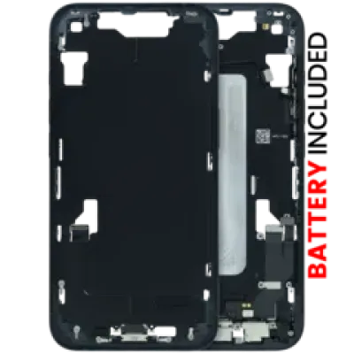 Корпус з акумулятором (сумісний) для iPhone 17e (Genuine OEM) (чорний)