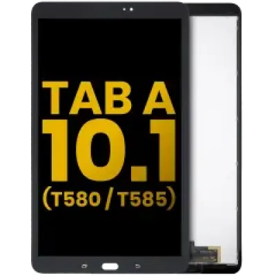 Дисплейний модуль (LCD) без рамки для Samsung Galaxy Tab A 10.1" (T580 / T585) (2016) (Refurbished) (чорний)