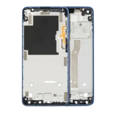 Середня рамка для Motorola Moto G Power (XT2117 / 2021) (синій)
