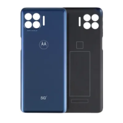 Задня кришка для Motorola One 5G (XT2075-1 / XT2075-2 / 2020) (Verizon Model) (Genuine OEM) (Prussian Blue)
