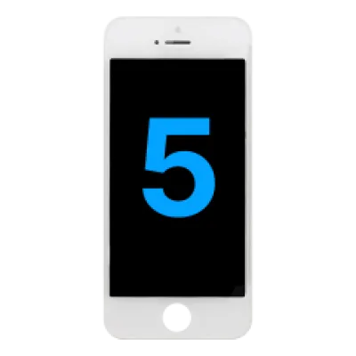 Дисплейний модуль (LCD) для iPhone 5 (Aftermarket) (білий)
