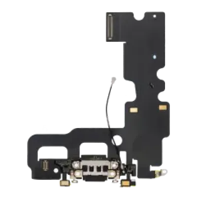 Шлейф зарядки для iPhone 7 (Aftermarket) (Jet / Matte Black)