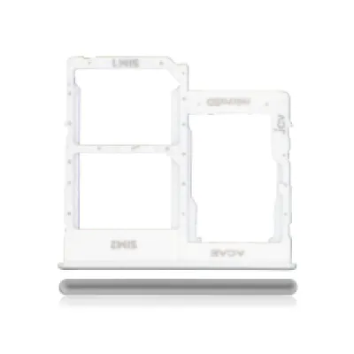 Лоток двійної SIM для Samsung Galaxy A31 (A315 / 2020) (Prism Crush White)