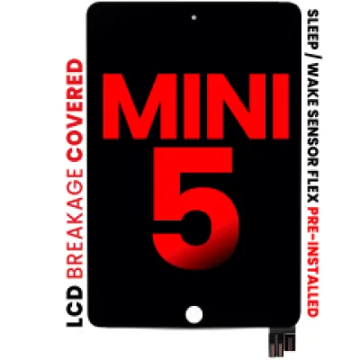 Дисплейний модуль з тачскріном для iPad Mini 5 (Aftermarket Pro: XO7) (чорний)