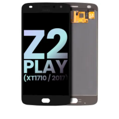 Дисплейний модуль (OLED) без рамки для Motorola Moto Z2 Play (XT1710 / 2017) (Genuine OEM) (чорний)