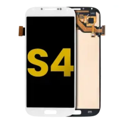 Дисплейний модуль (OLED) без рамки для Samsung Galaxy S4 (Refurbished) (білий)