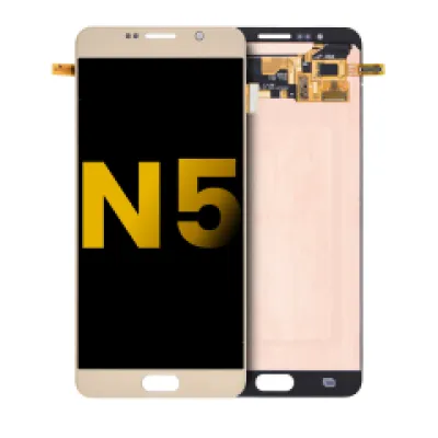 Дисплейний модуль (OLED) без рамки для Samsung Galaxy Note 5 (Refurbished) (Gold Platinum)