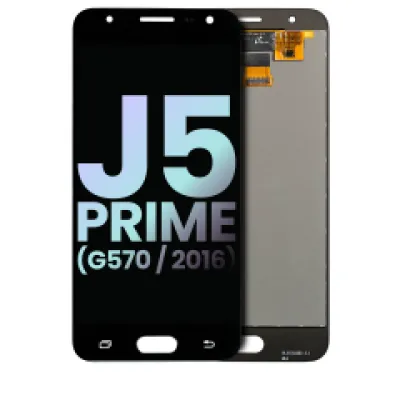 Дисплейний модуль без рамки для Samsung Galaxy J5 Prime (G570 / 2016) (чорний) (Service Pack)