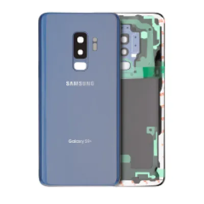 Задня кришка зі склом камери для Samsung Galaxy S9 Plus (Service Pack) (Coral Blue)