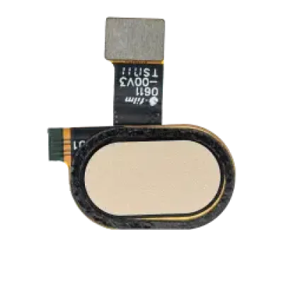 Кнопка меню зі шлейфом для Motorola Moto E4 (XT1763 / 2017) / E4 Plus (XT1774 / 2017) (Gold)