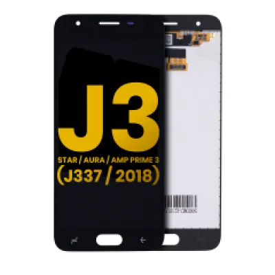 Дисплейний модуль (LCD) без рамки для Samsung Galaxy J3 Star (J337 / 2018) / Aura / Amp Prime 3 (Refurbished) (чорний)