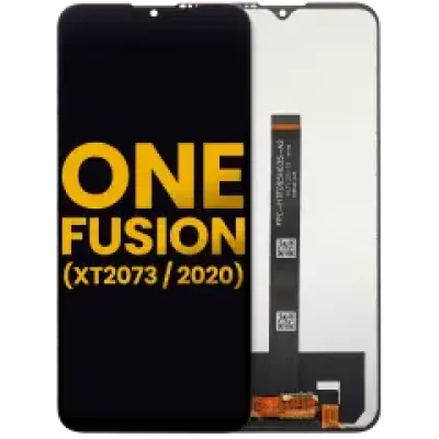 Дисплейний модуль без рамки для Motorola One Fusion (XT2073 / 2020) (Refurbished) (Чорний)