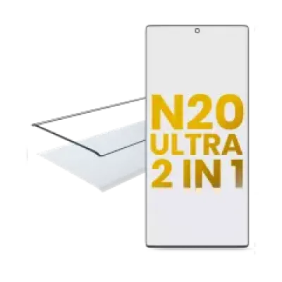 Скло екрана 2 в 1 з OCA для Samsung Galaxy Note 20 Ultra