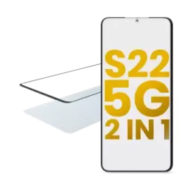 Скло екрана 2 в 1 з OCA для Samsung Galaxy S22 5G