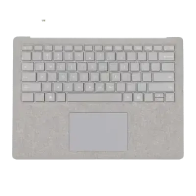 Топкейс з клавіатурою (ANSI US) для Microsoft Surface Laptop 1 / Laptop 2 13.5" (1769) (сірий)