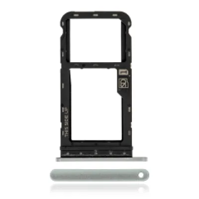Лоток SIM для Motorola Moto G Power (XT2117 / 2021) (Polar Silver)