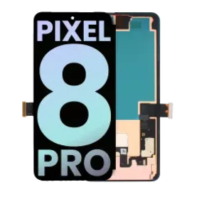 Дисплейний модуль (OLED) з рамкою та датчиком відбитків для Google Pixel 8 Pro (Genuine OEM) (всі кольори)