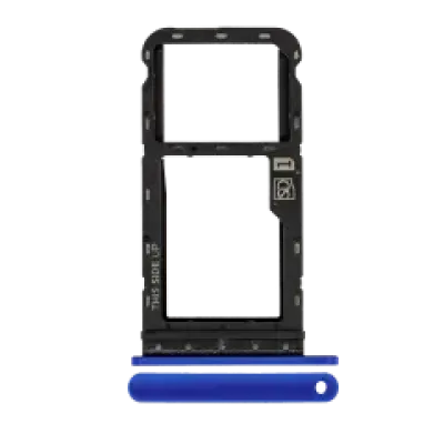 Лоток SIM для Motorola Moto G Power (XT2117 / 2021) (Genuine OEM) (Glowing Blue)