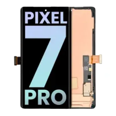 Дисплейний модуль з рамкою (з датчиком відбитка) для Google Pixel 7 Pro (Genuine OEM) (всі кольори)