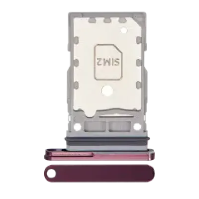 Двійний лоток SIM для Samsung Galaxy Z Fold 4 (F936) (Burgundy)