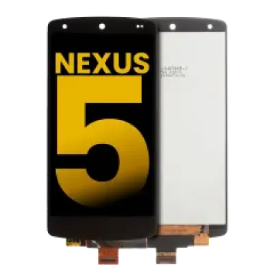 Дисплейний модуль без рамки для Nexus 5 (Refurbished) (чорний)