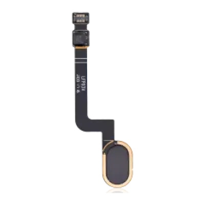Кнопка Home зі шлейфом для Motorola Moto G5 Plus (XT1687 / 2017) (Genuine OEM) (чорний)