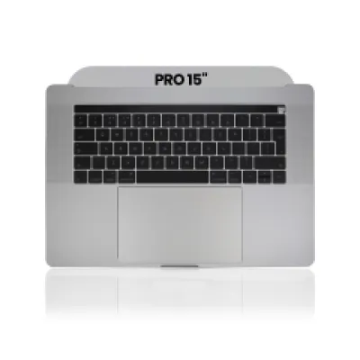 Топкейс з клавіатурою (ISO UK) і трекпадом для MacBook Pro 15" A1707 (2016-2017) (Used OEM Pull: Grade B/C) (Space Gray)