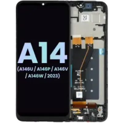Дисплейний модуль для Samsung Galaxy A14 5G (A146U / A146P / A146V / A146W / 2023) (US Version, LCD, With Frame, Service Pack, усі кольори)