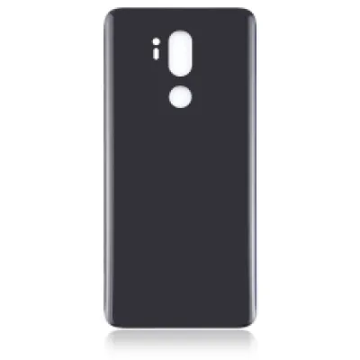 Заднє скло для LG G7 ThinQ (чорний)