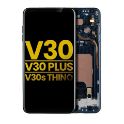 Дисплейний модуль для LG V30 / V30 Plus / V30S ThinQ (OLED) (With Frame) (Refurbished) (Moroccan Blue)