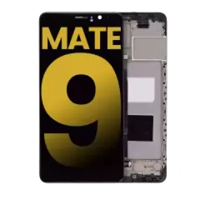 Дисплейний модуль для Huawei Mate 9 (With Frame) (Refurbished) (чорний)