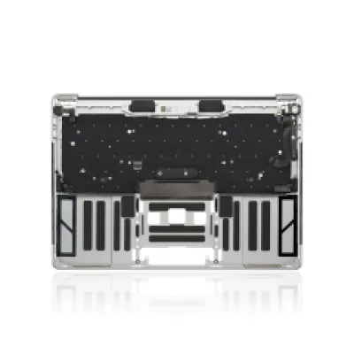 Топкейс з клавіатурою (ISO UK) і трекпадом для MacBook Pro 13" A1706 (2016-2017) (Used OEM Pull: Grade A) (сріблястий)