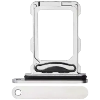 Лоток Dual SIM для iPhone 16 Pro / 16 Pro Max (White Titanium)