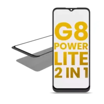 Скло екрана з OCA для Motorola Moto G8 Power Lite (XT2055 / 2020)