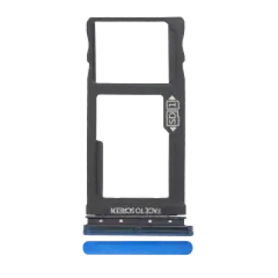 Лоток SIM одинарний для Motorola One Vision (XT1970 / 2019) (Sapphire Blue)