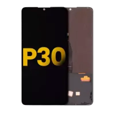 Дисплейний модуль без рамки для Huawei P30 (Refurbished) (OLED) (чорний)