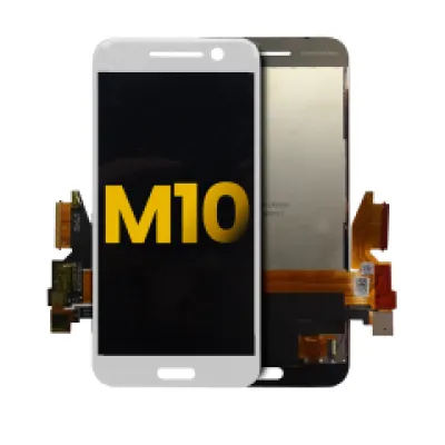 Дисплейний модуль без рамки для HTC M10 (Refurbished) (білий)