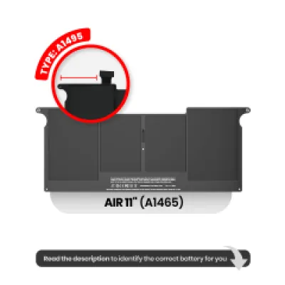 Акумулятор (A1495) для MacBook Air 11" A1465 (2013 / 2014 / 2015)