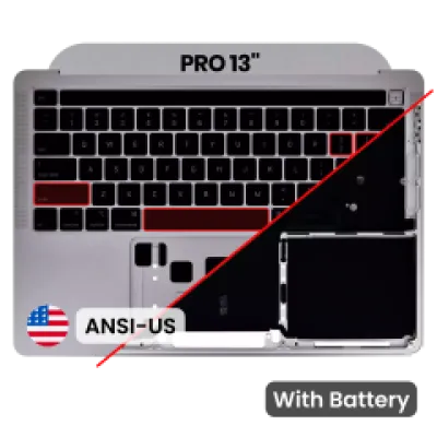 Топкейс з акумулятором і клавіатурою (ANSI US) для MacBook Pro 13" A2289 (2020) (Space Gray)