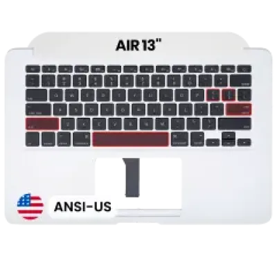 Топкейс з клавіатурою (ANSI US) для MacBook Air 13" A1466 (2012) (OEM New)