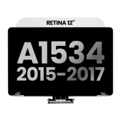 Повний дисплейний модуль LCD для MacBook 12" A1534 (2015-2017) (Used OEM Pull: Grade A) (Silver)