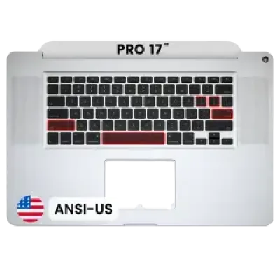 Топкейс з клавіатурою (ANSI US) для MacBook Pro 17" A1297 (2009)