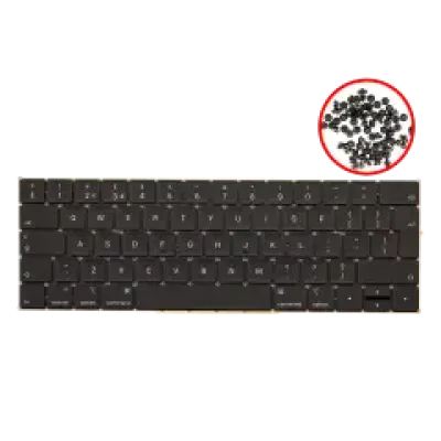 Клавіатура з підсвіткою та гвинтами для MacBook Pro 13" / Pro 15" A1989 / A1990 (2018-2019) (UK English)
