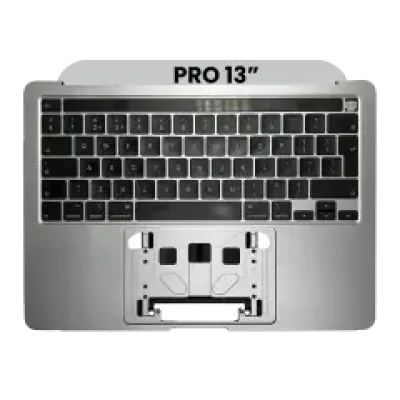 Топкейс з клавіатурою (ISO UK) для MacBook Pro 13" A2251 (2020) (Space Gray)