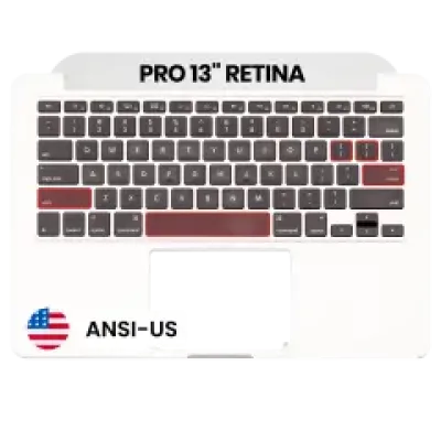 Топкейс з клавіатурою (ANSI US) для MacBook Pro 13" A1502 (2015) (OEM New)