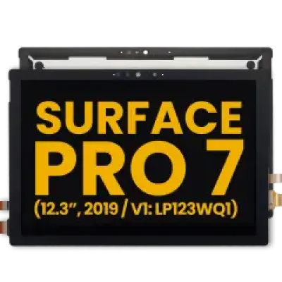 Дисплейний модуль (LCD) з тачскріном для Microsoft Surface Pro 7 (Extension Cable Included) (1866 / Version 1: LP123WQ1) (Refurbished)