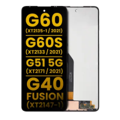 Дисплейний модуль (LCD) без рамки для Motorola Moto G60 (XT2135 / 2021) / G60S (XT2133 / 2021) / G51 5G (XT2171 / 2021) / Moto G40 Fusion (XT2147-1) (Refurbished) (всі кольори)