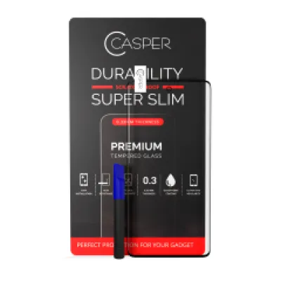 Casper UV загартоване скло з клеєм для Samsung Galaxy S20 (Case Friendly) (Retail Packaging)
